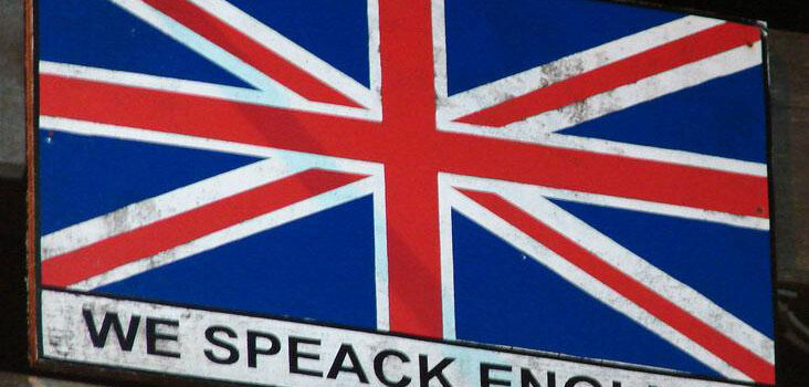 anglais - we speak english