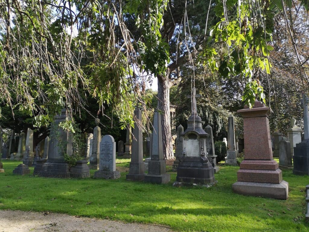 Photo du cimetière de Dean Village (Edimbourg)