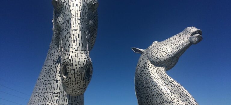 Photos des Kelpies à Falkirk (Écosse)