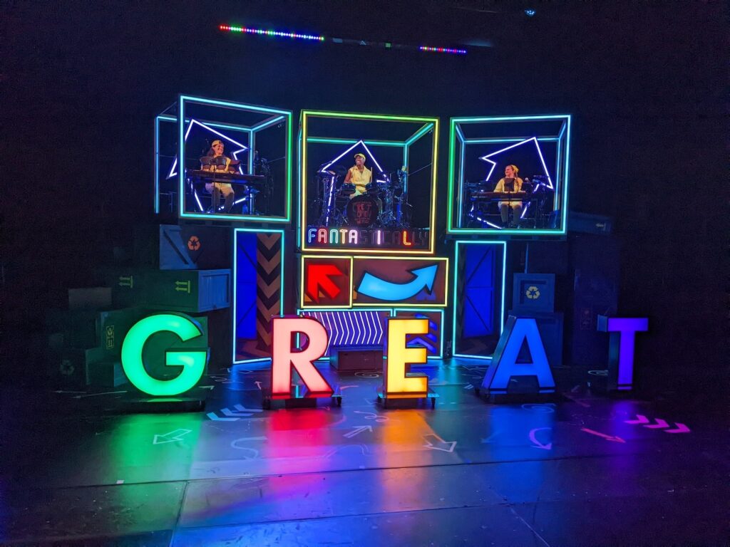 Photo d'un spectacle au Festival du Fringe à Edimbourg (comédie musicale)