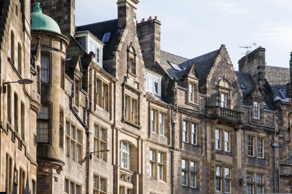 Photo de New Town à Edimbourg