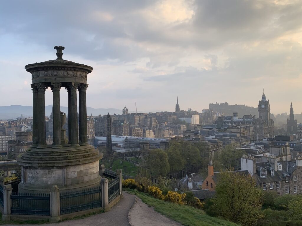 Photo do Calton Hill - Edimbourg